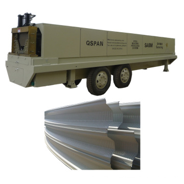SABM SX-1000-680 Asamblea rápida hidráulica Rechas de metal para techos que forman y curva la máquina de acero techo de acero
